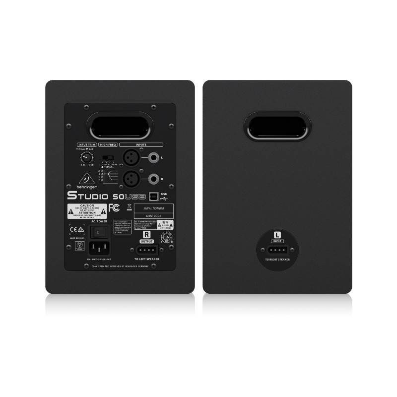 BEHRINGER STUDIO 50USB HighResolution, 150Watt BiAmped Reference